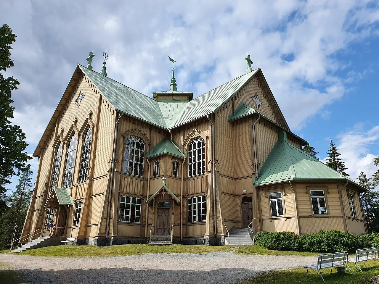 Heinäveden kirkko 16.7.2019.