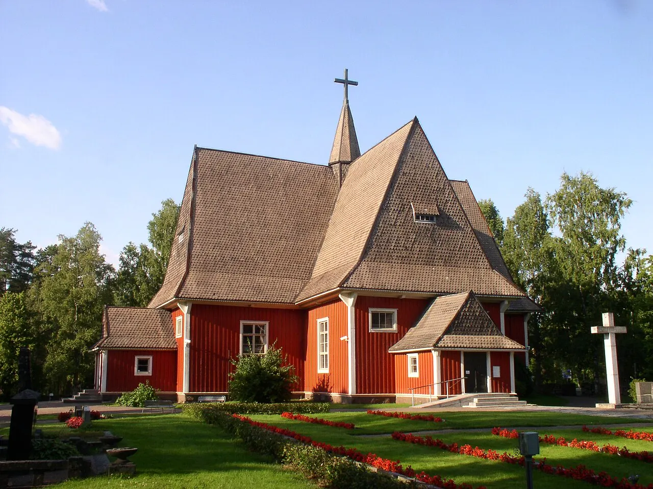 Iitin kirkko, rakennettu vuonna 1693.