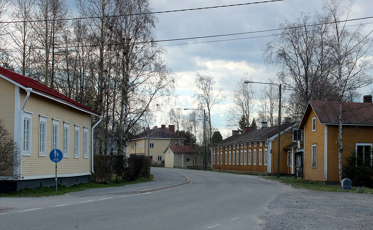 Katu Plassin alueella Kalajoella.