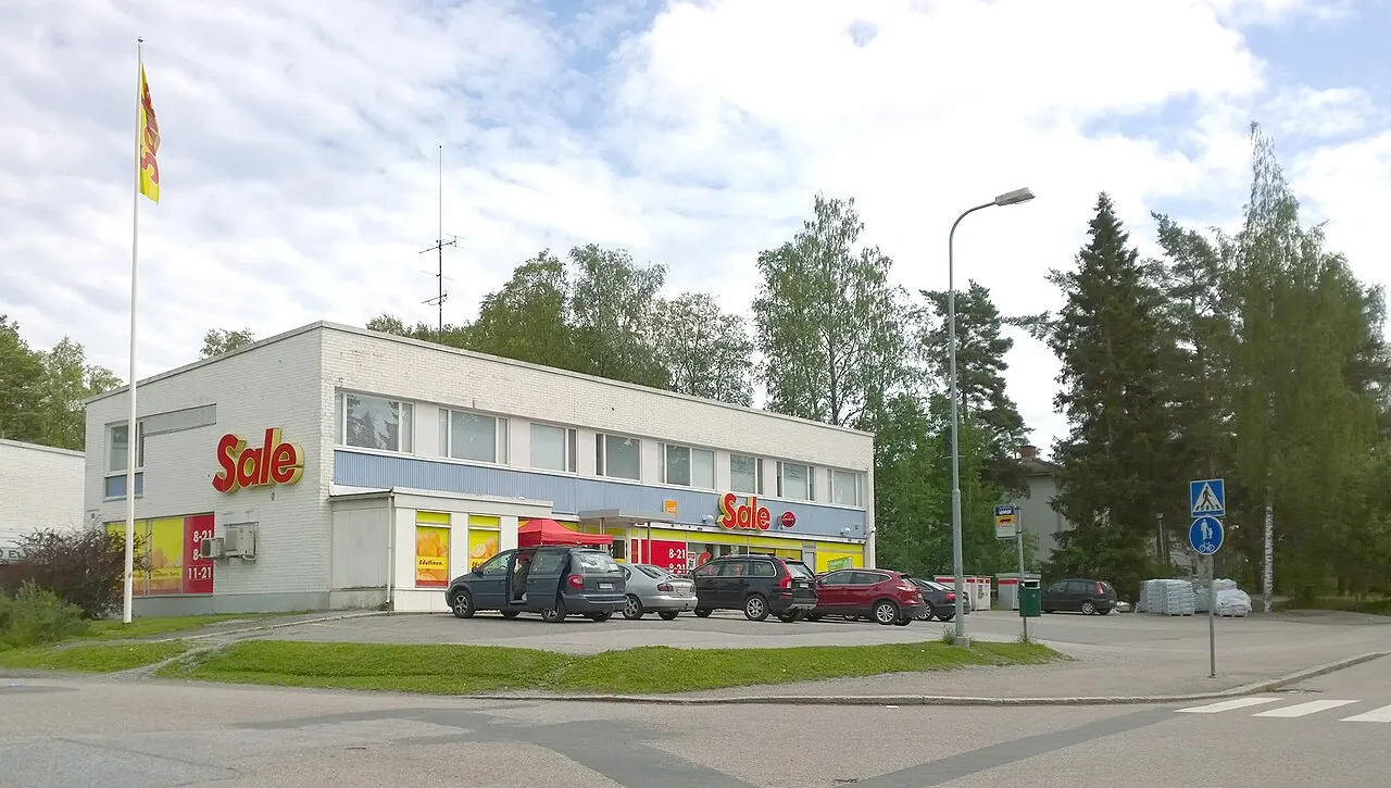 Sale Kämmennimen keskustassa