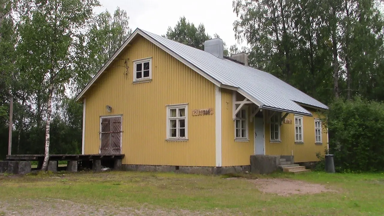Kihniön rautatieasema Niskoksen kylässä Kihniössä.