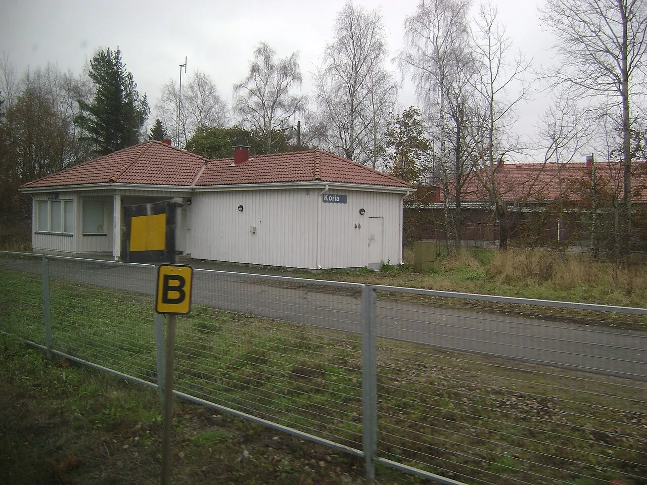Korian rautatieasema.
