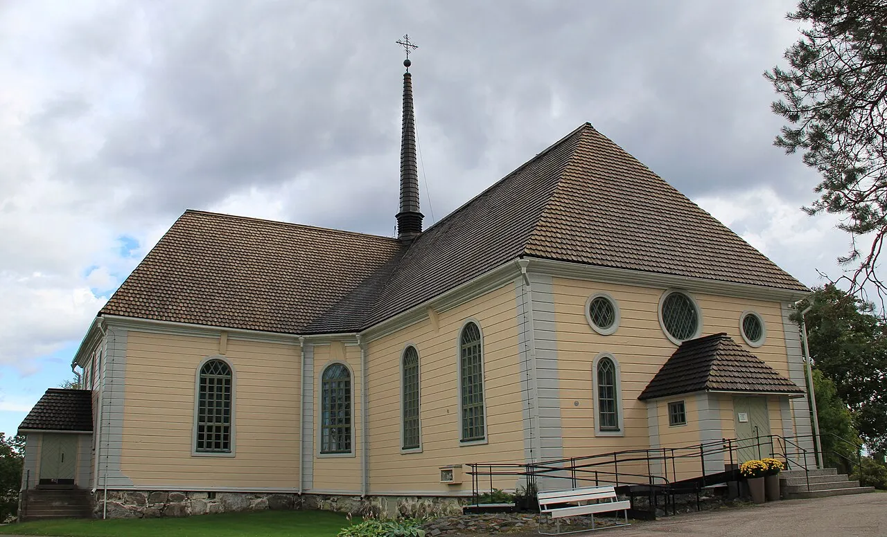 Kuhmoisten kirkko, Kuhmoinen, Suomi.