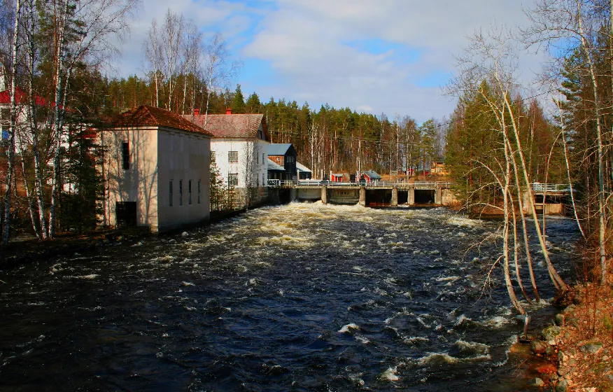 Voikoski Mäntyharjulla, Valkealan rajalla.