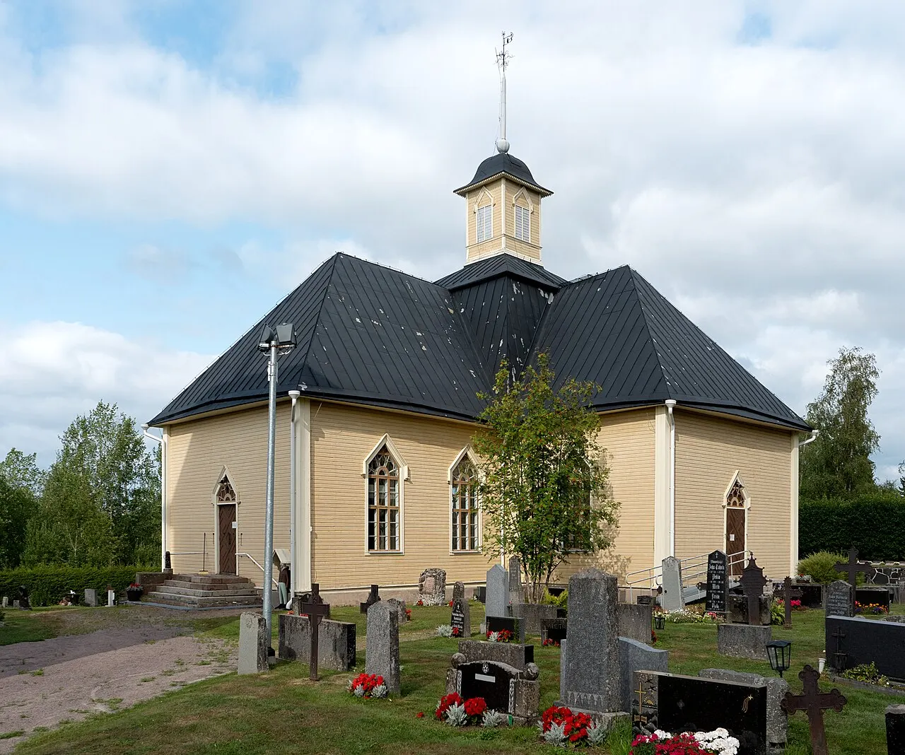 Merijärven kirkko.