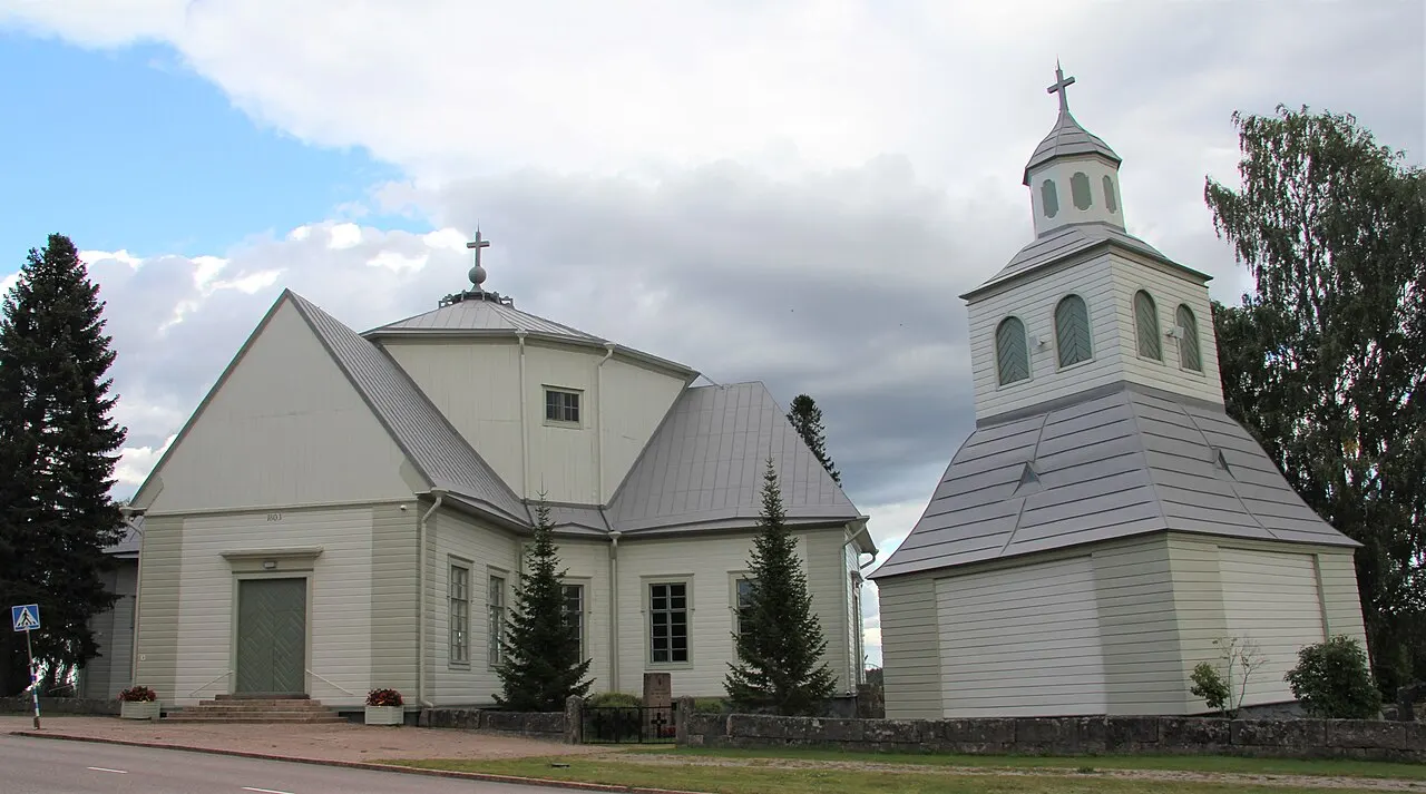 Myrskylän kirkko (1803, viimeistelty 1824), osoitteessa Keskustie 3, Myrskylä. Koordinaatit kirkolle.