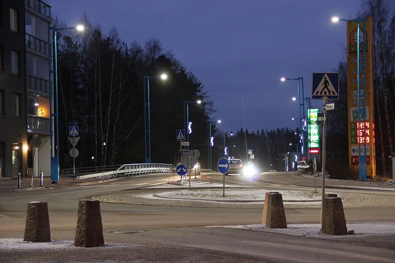 Nummelan keskustan liikenneympyrä, Vihti