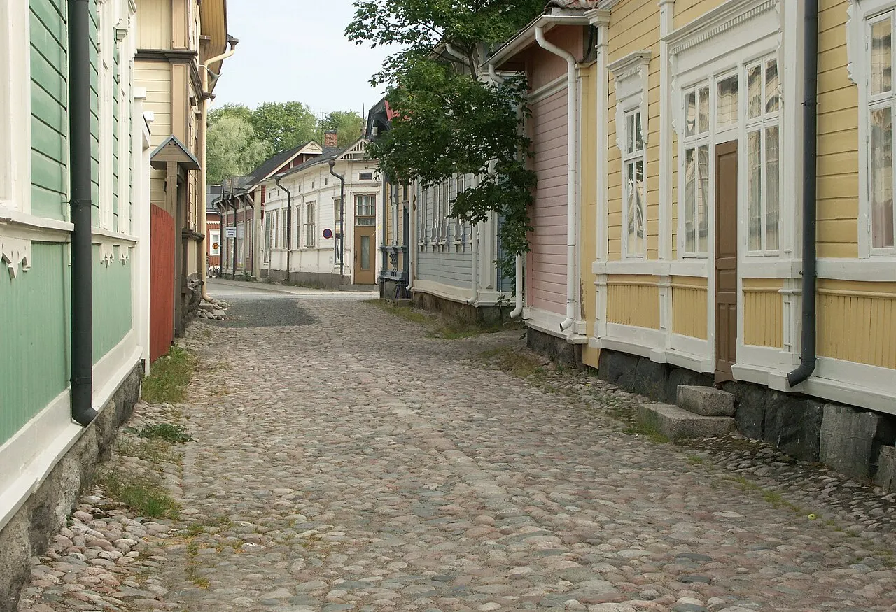 Puutaloja Raumalla