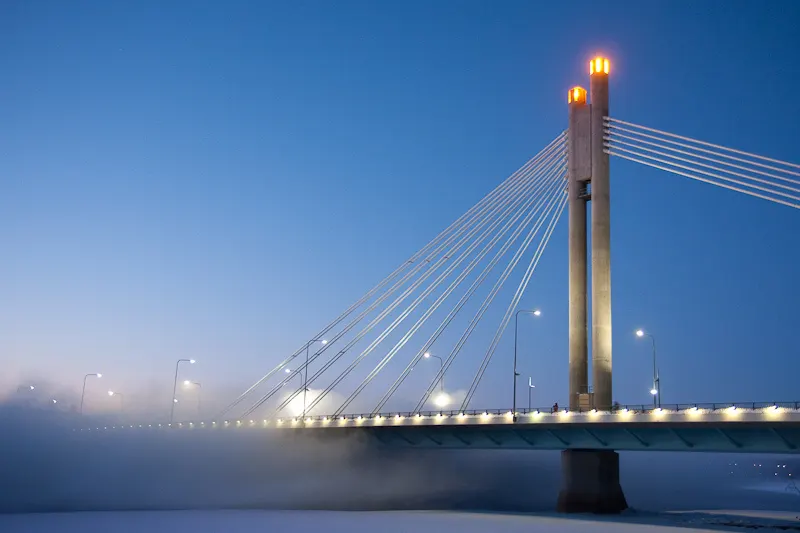 Jätkänkynttilän silta, Rovaniemi