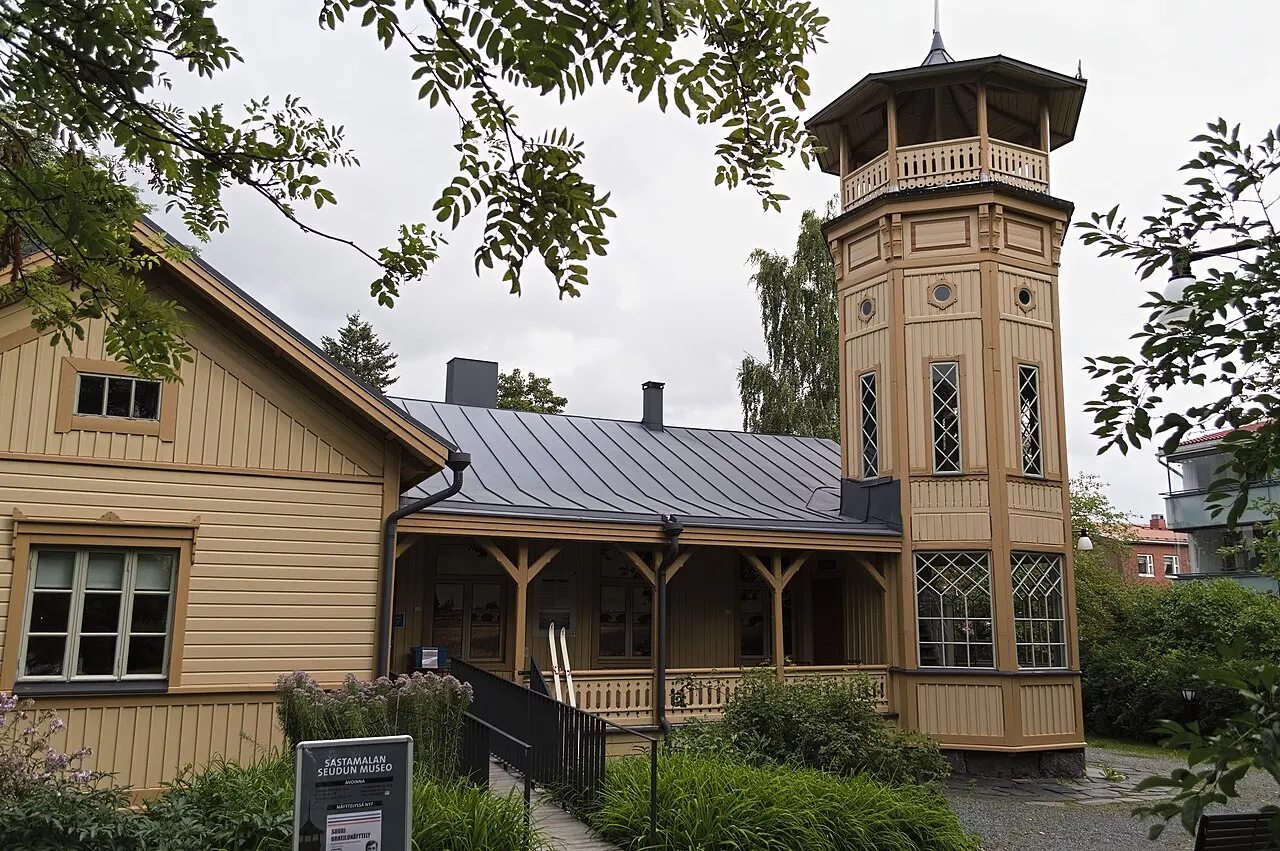 Sastamalan seudun museon Tornihuvila. Rovasti Emil Theodor Gestrin rakennutti talon 1890-luvulla; museokäyttöön se siirtyi 2017.