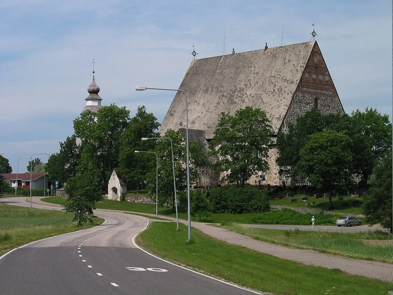 Sauvon kirkko, 1400-luku, Sauvo