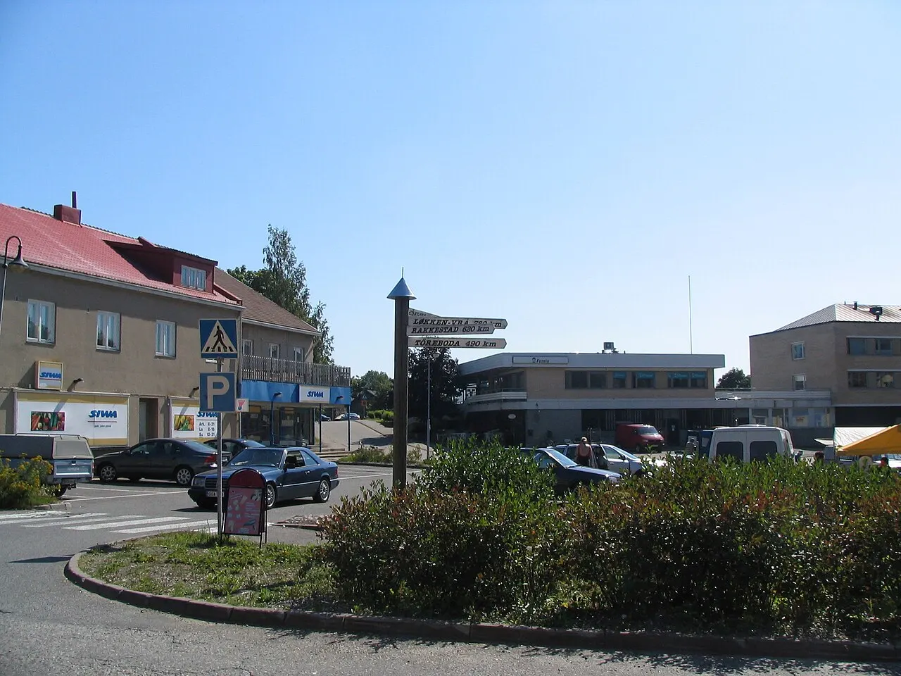 Taalintehtaan (Dalsbruk) keskustaa