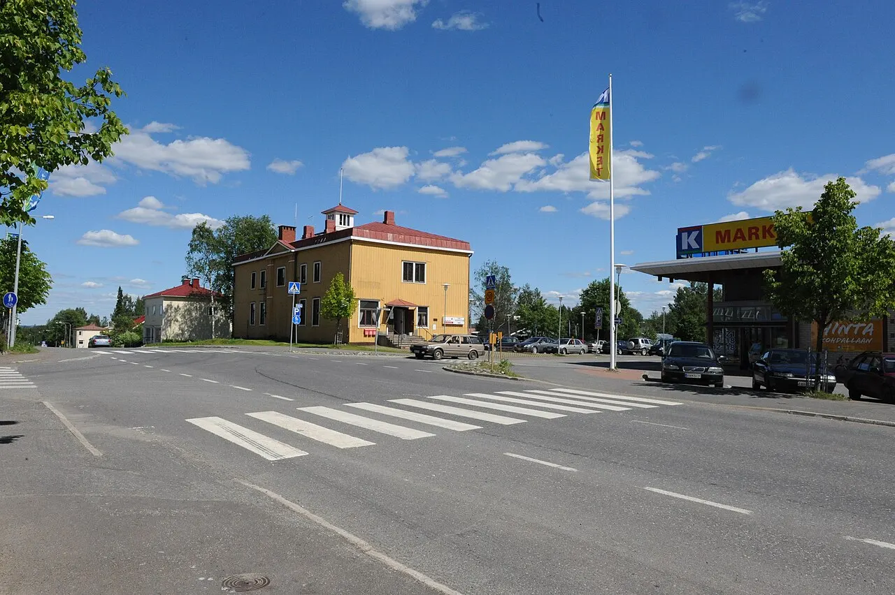 Tohmajärven keskustaa.