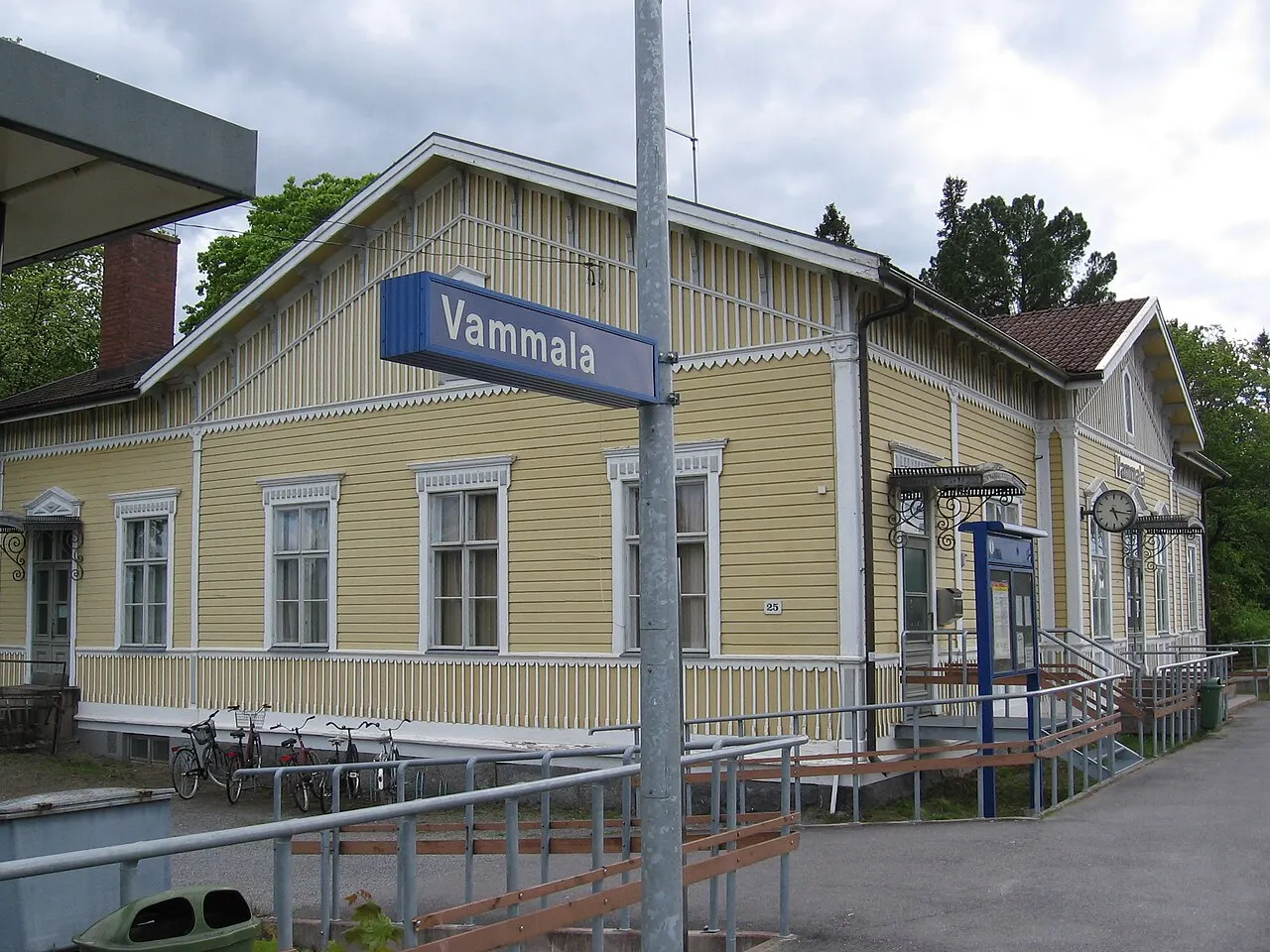 Vammalan rautatieasema Tampere–Pori-radalla Sastamalan Vammalassa.