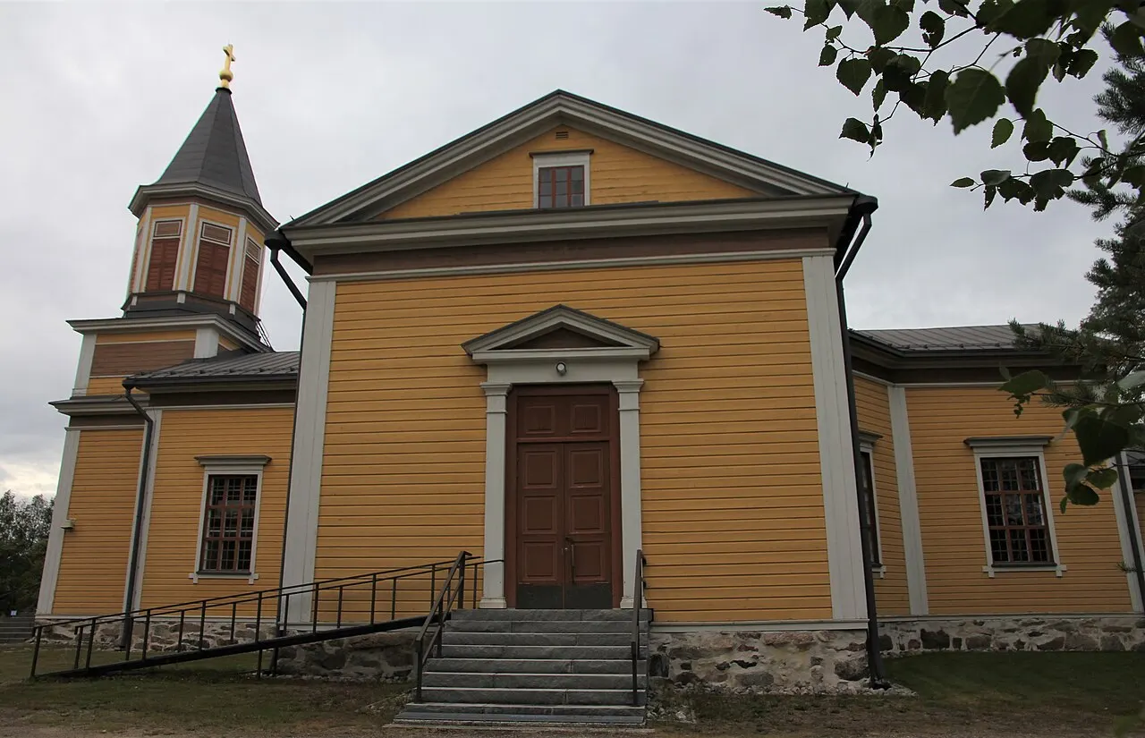 Lääninarkkitehti Carl Zieglerin suunnittelema, Mikko Karjalaisen johdolla vuosina 1856–1857 rakennettu Vesannon kirkko. Kirkon osoite on…